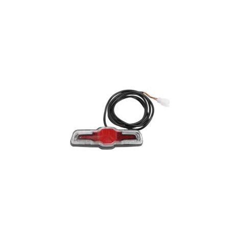 Bardusch - Feu Arrière Vélo électrique 36V-48V Haute Luminosité, Lampe Arrière Étanche LED, Feu Arrière d'avertissement de Conduite de Nuit, Feu Arrière de Vélo