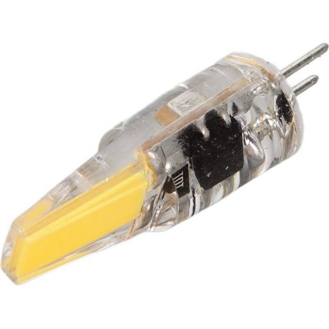 Lot 6 ampoules G4 6W – 220V – 500LM – COB – 360° éclairage – silicone anti-éblouissement – plafond / paysage / lustre – blanc froid 6500K (1/4)