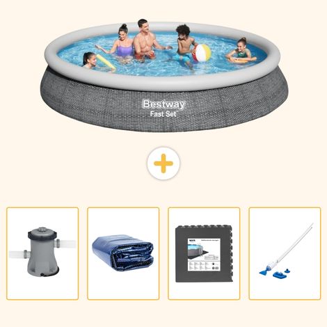 Bestway Bestway Fast Set Ronde - 457x84 cm - 5-pièces  S315 (1/5)
