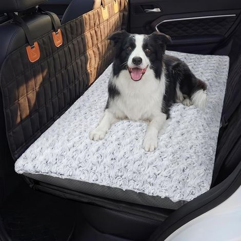 Coussin Chien pour Voiture, Tapis Antidérapant, 122x62x7cm