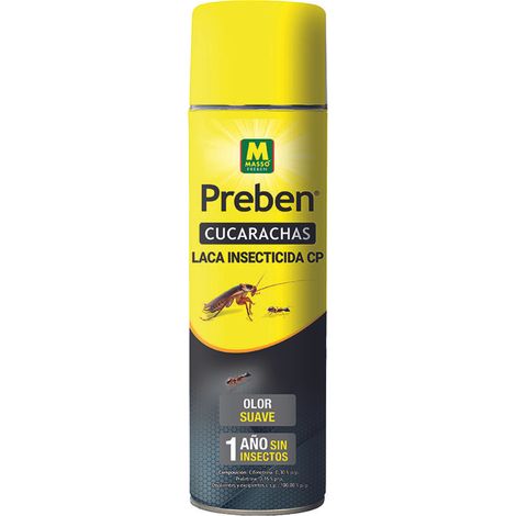Insecticida cucarachas, laca spray, 300 ml (1/2)