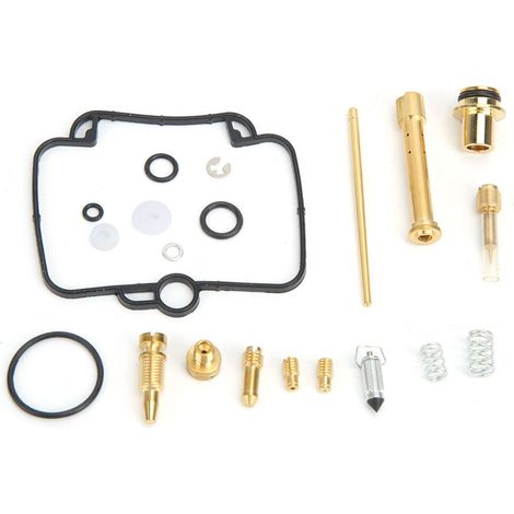 Este kit de reparación de carburador es compatible con la Suzuki DR350SE. Es duradero, fácil de instalar, altamente fiable y sus componentes de sellado pueden solucionar problemas del carburador. (1/2)
