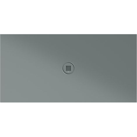 Receveur de douche rectangulaire en céramique 140x70x2cm, agave mat