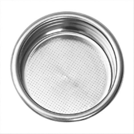 Filtre à expresso 58,5 mm, réservoir à poudre en acier inoxydable, bol à poudre de précision, panier à café, bol à poudre à extraction bicouche, D (1/5)