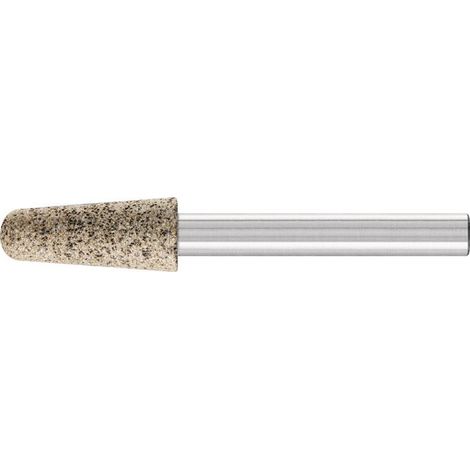 Meule sur tige INOX EDGE D10xH25 mm 6 mm corindon ordinaire AN 46 KE PFERD (Par 10)