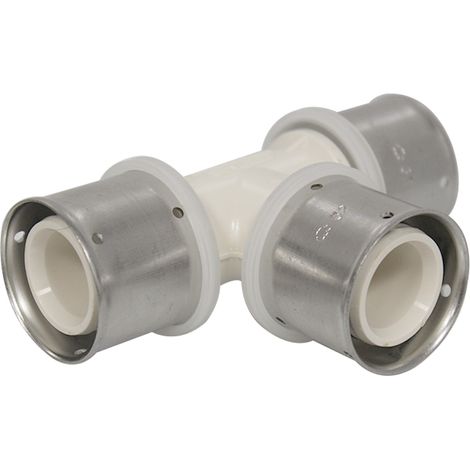 Raccord multicouche PPSU à sertir té égal - Ø32x3,0 (1/3)