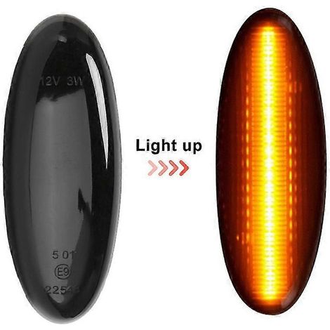 Luz de posición lateral LED para automóvil, luz intermitente para camioneta B2500 Tribute Astina 323 1998-2001, A (1/4)