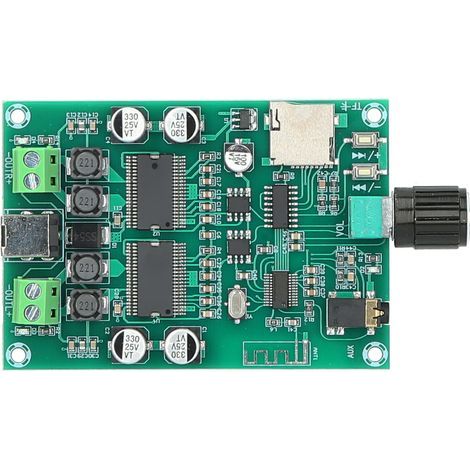 Module Amplificateur Bluetooth 5.0 2 Canaux avec Potentiomètre Numérique XH-A354 (1/5)