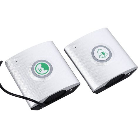 Sonnette interphone sans fil, étanche, prête à l'emploi, avec télécommande et commande vocale bidirectionnelle pour la maison (1/5)