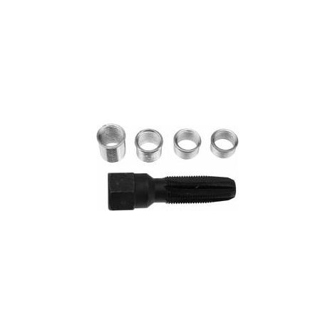 ZVD Kit de réparation de filetage de bougies 14MM Bougie d'allumage 4 Inserts (1/4)