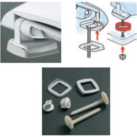 Attacco Sedile Wc Atlantico/S12Spa 104840 C&M