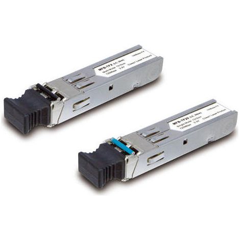 Transceptor de fibra SFP multimodo Planet de 100 Mbps (1/2)