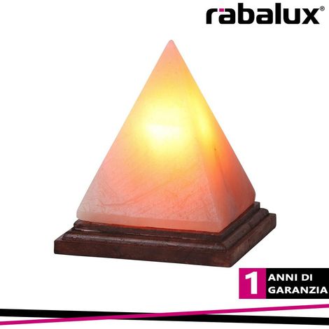 Lampada di sale Rabalux Vesuvius arancio E14 15cm dimmer (1/3)