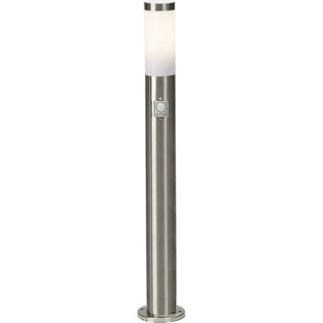 Brilliant 43699/82 Chorus Lampada da terra per esterni con rilevatore di movimento LED (monocolore) E27 10 W acciaio in (1/5)