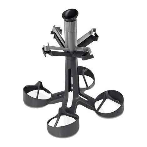 Bosch SMZ5300 Portabicchieri per Bicchieri a Stelo Lungo Lavastoviglie VarioFlex fino a 4 Bicchieri colore Grigio (1/2)