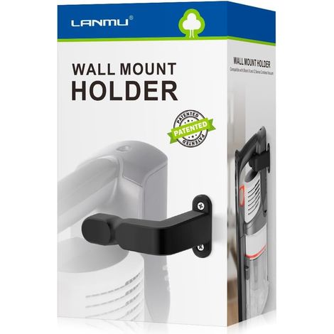 Support de Rangement Mural pour Aspirateur sans Fil Balai - Compatible avec V10 V11 V12 V15, R20, P11, IZ141 IZ562H IZ682H IZ361H (1/5)