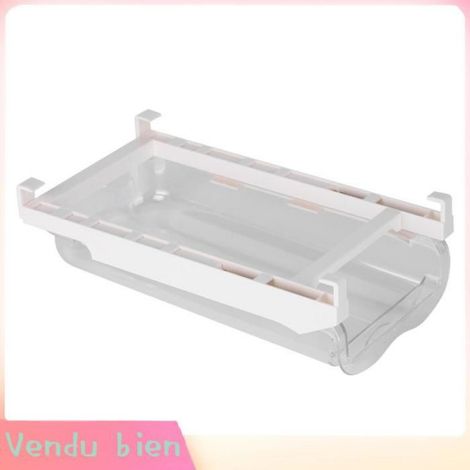 Boîte de Rangement D'œufs pour Réfrigérateur, Conception Extractible à 14 Grilles avec 4 Crochets, Matériau ABS Durable (1/4)