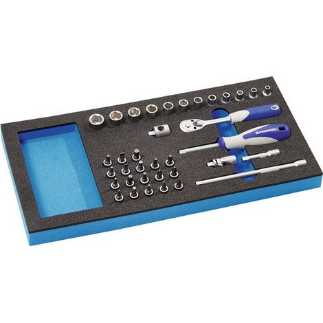 Modulo portautensili 36 pezzi Chiave a innesto modulo 1/3 PROMAT