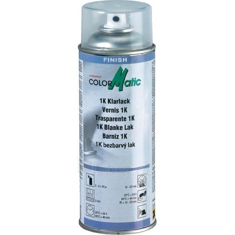VERNIS INCOLORE BRILLANT 1K 400ML COLORMATIC