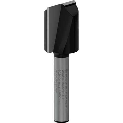 Bosch PRO cortador ranurador de dos filos Ø 5/8 x L 49/64 vástago 1/4 - 2608629688 (1/5)