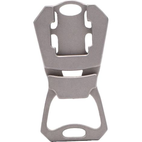 Manueller tragbarer Cerveza-Schaber, 26,2 x 49,6 x 6 mm, 2 x 49 mm, 6 x 6 mm (1/5)