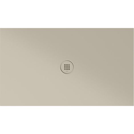 Receveur de douche rectangulaire en céramique 120x70x2cm, creta mat