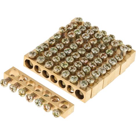 10 bandes de cuivre 812 avec 7 trous (1/5)