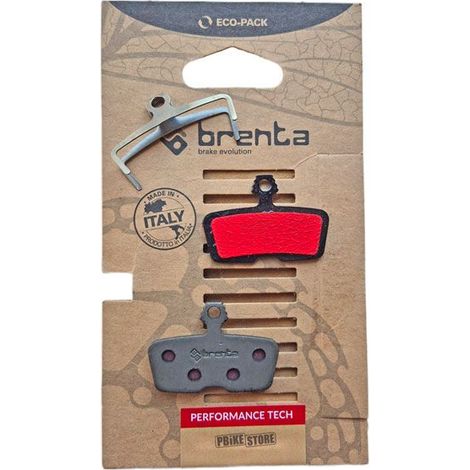 Pastillas de freno para bicicleta BRENTA, orgánicas, para MTB/carretera, semimetálicas. Compatibles con AVID CODE (2011-2014), CODE R, SRAM CODE RSC/R (2017) y GUIDE RE BR123.