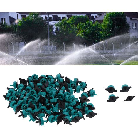 Packung mit 100 8-Liter-Druckausgleichstropfern für 4/7-Zoll-Gartenbewässerungsschläuche (1/5)