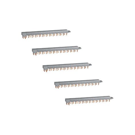 Legrand - Lot de 5 Peignes HX3 optimisu00e9 tu00e9trapolaire - 12 modules - Ru00e9f. : 405201x5 (1/3)