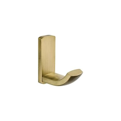 Gancio portasciugamani, ganci appendiabiti per la casa, ganci per accappatoi, ganci appendiabiti in ottone per il bagno, gancio da parete multiuso, bronzo spazzolato - Crezuo