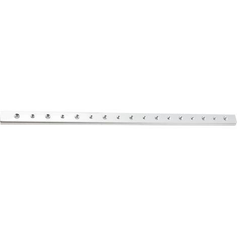 Gabarit de rail d'onglet à rainure en T en alliage d'aluminium 30/45, fixation par vis en T (450 mm) (1/5)