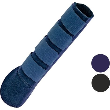 NERO - Copricoda per cavalli in neoprene con chiusura a strappo e interno antiscivolo