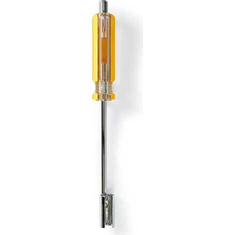 Nedis 5412810330232 Herramienta de instalación Cable Antena Transparente Amarillo
