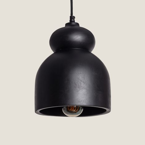 Suspension Bois Vakarai Noir (1/3)