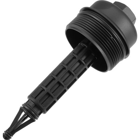 Capuchon Filtre Huile Moteur Pour 320D E46/E90 01-07 1PC Noir Plastique 22.5x8.6cm 11427787696 Pour 118d/120d 04-11 X3 04-07 320td 01-05 520d 05-10 745d 05-08 (1/5)