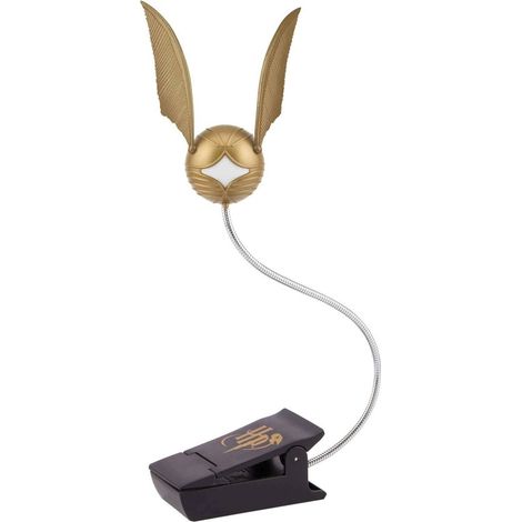 Tomik Toys GmbH Harry Potter Goldener Snitch Buchlampe mit Clip-Halterung