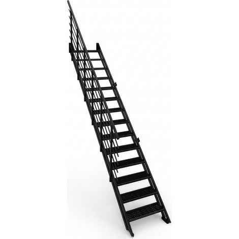 Minka Raumspartreppe Flex Grid 345,2cm max. Geschosshöhe 14 Stufen