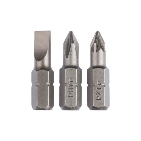 Bosch Schrauberbit-Set Standard gemischt (S 1,0x5,5, PH, PZ) 3-tlg. - 2609255974 (1/2)