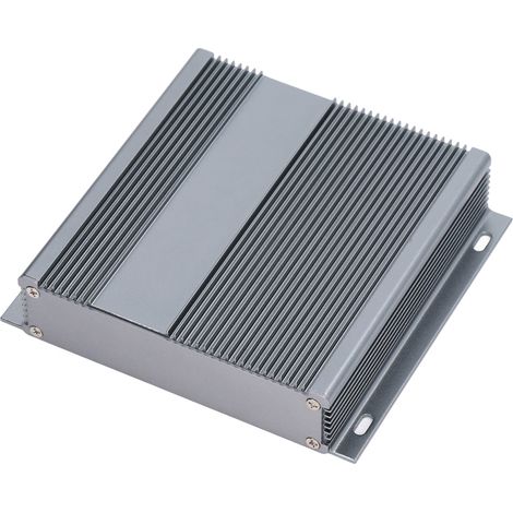 Elektroverteilerkasten aus Aluminiumlegierung, integrierte wasserdichte Anschlussdose 31x143x130mm, mattgrau, robuster Verteilerkasten für Projekte. (1/5)