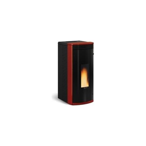 La Nordica Sibilla Plus Libera installazione Pellet Nero, Bordeaux