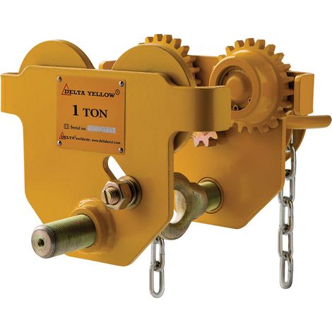 Delta Haspelfahrwerk Tragkraft 1,0t Handkette 5,5m