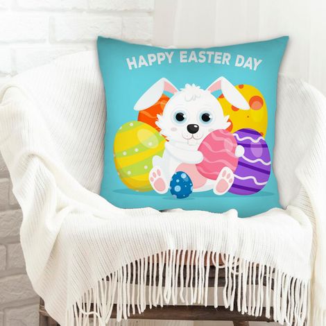 Housse de coussin carrée standard 45x45cm anti-ride pour couples petit ami petite amie (1/5)