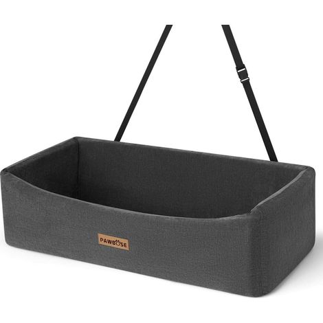 Siège auto pour grand chien, lit de voyage pour animaux jusqu'à 45kg, lavable (1/5)