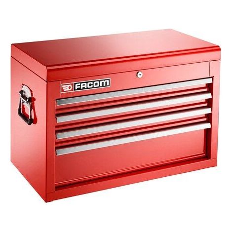 Facom – Coffret à outils 4 tiroirs 664 x 336 x 438mm – Boite de rangement pour outils – Pour espaces confinés – Matériaux résistants