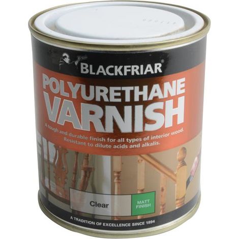 Blackfriar Polyurethane Varnish P101 Clear Matt 500ml