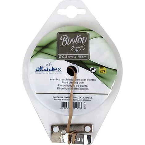 Alambre recubierto en papel, ø3 mm x 100 m