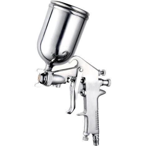 Pneumatic Paint Sprayer with 400ml Top Cup Air Spray Gun for Home Furniture Car Painting (1/4)