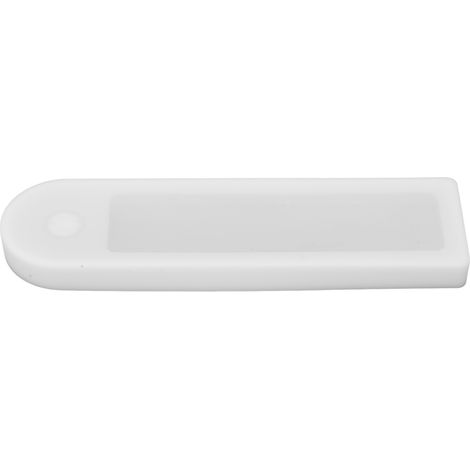 Housse de protection pour tableau de bord de scooter électrique M365, étanche, en silicone, blanche. (1/5)