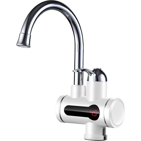 Robinet Utilitaire Affichage Numérique En Acier Inoxydable Durable Chauffe-Eau pour la Cuisine ROBINETTERIE DE SALLE DE BAIN